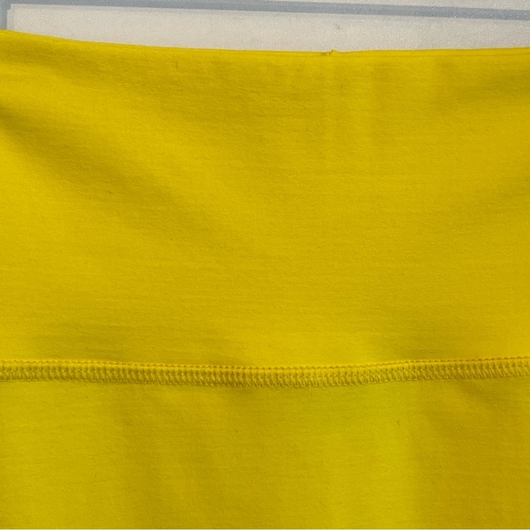 Bebe Yellow Pencil High Waist Midi Knit Skirt Size XS NWT - Picture 6 of 16